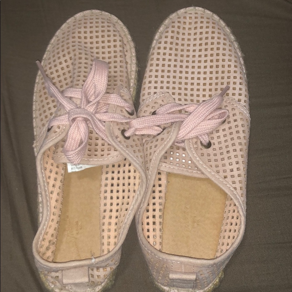 Pink espadrilles